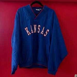 Kansas Blue Pullover Jacket - Men's